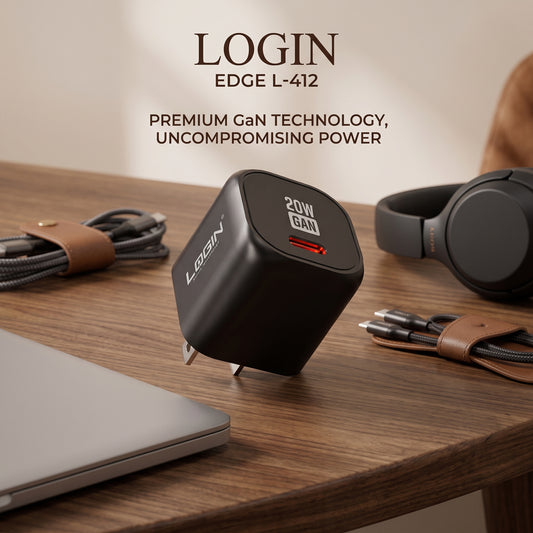EDGE L-412: Fast 20W GaN Mini Charge